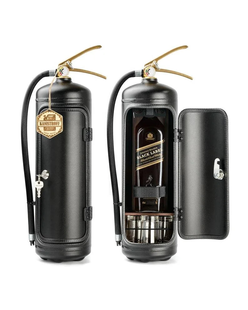 LiquorVault Deluxe Mini Bar | Modern industriell stil för spritförvaring med säkerhetslås