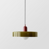 Färgglad Pendellampa i Bauhaus Stil - StiloGlas