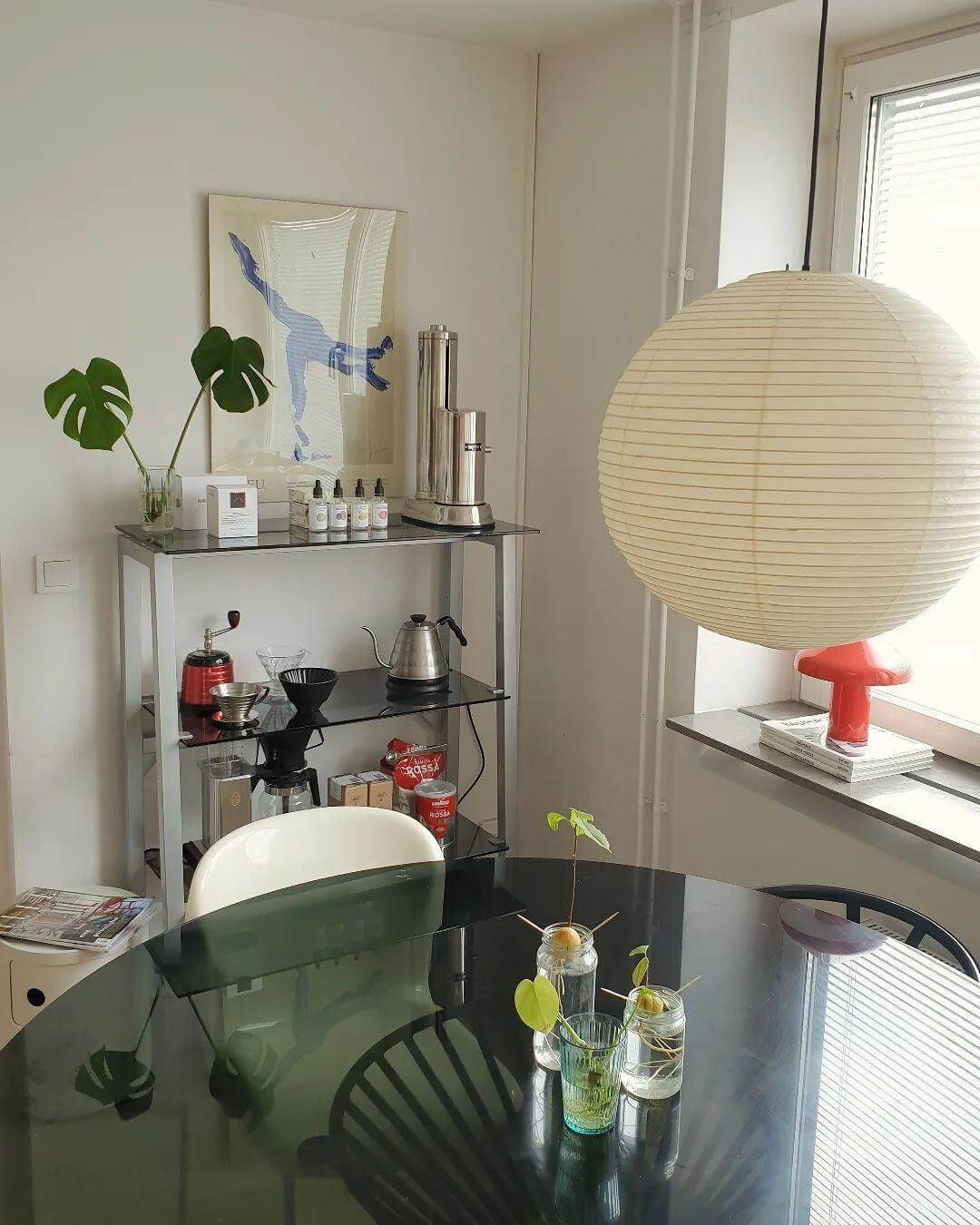 Pappershänglampa - Designbelysning
