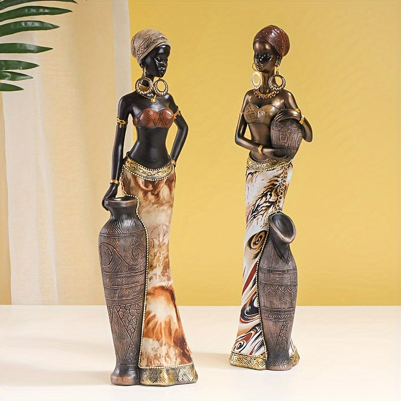 Tribal Essence Afrikanska Ornament – Äkta Atmosfärsskapare för Alla Interiörer
