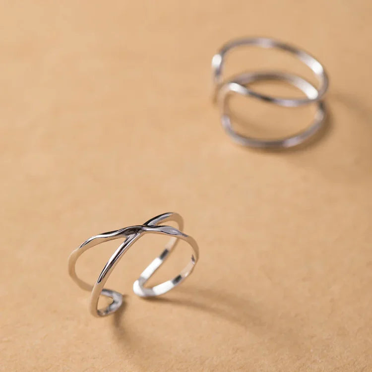 Justerbar Dubbel Linje Ring – Lina
