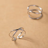 Justerbar Dubbel Linje Ring – Lina