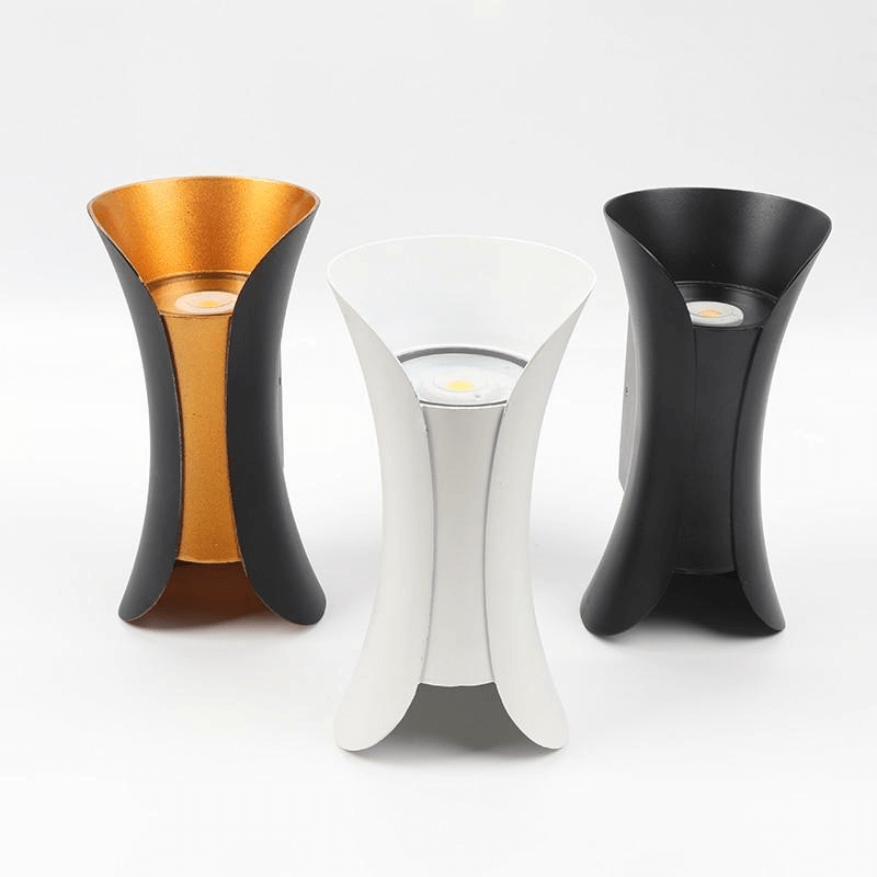 Utomhus LED Aluminium Vägglampa - Vattentät
