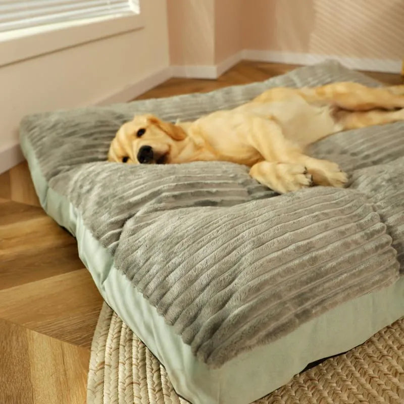 PawHaven Plush Hundsäng | Ultra-Mjuk, Maskintvättbar Djurkomfortsäng