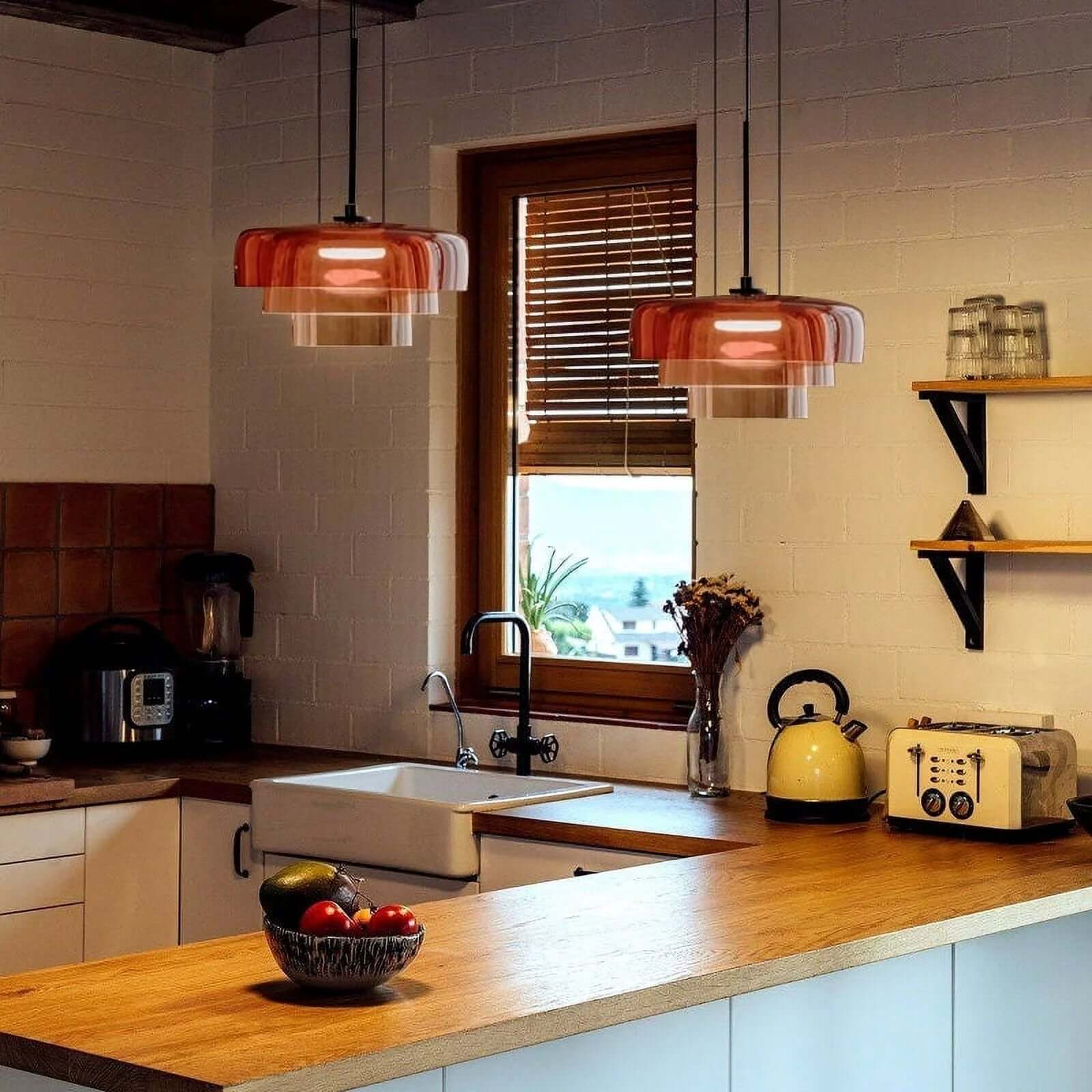 Hänglampa i Norsk Glas - Unik Design