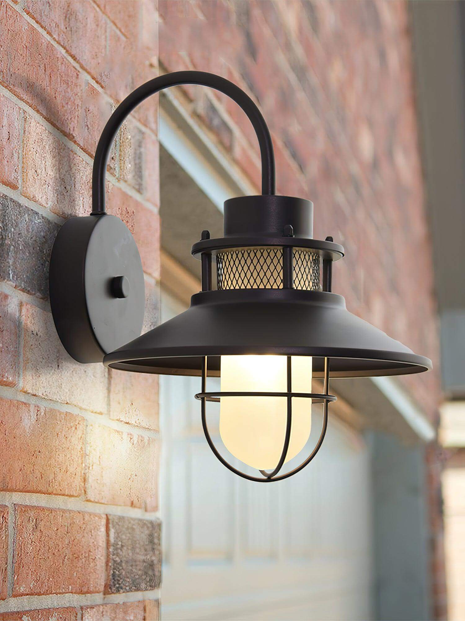 Industriell Utomhusvägglampa - Väderbeständig