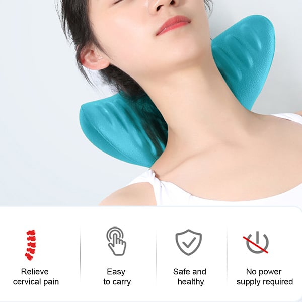 Ergonomisk Nackmassagekudde utan Ström – NeckEase Stretch