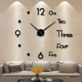 Reloj de pared 3D elegante - TimeFlow