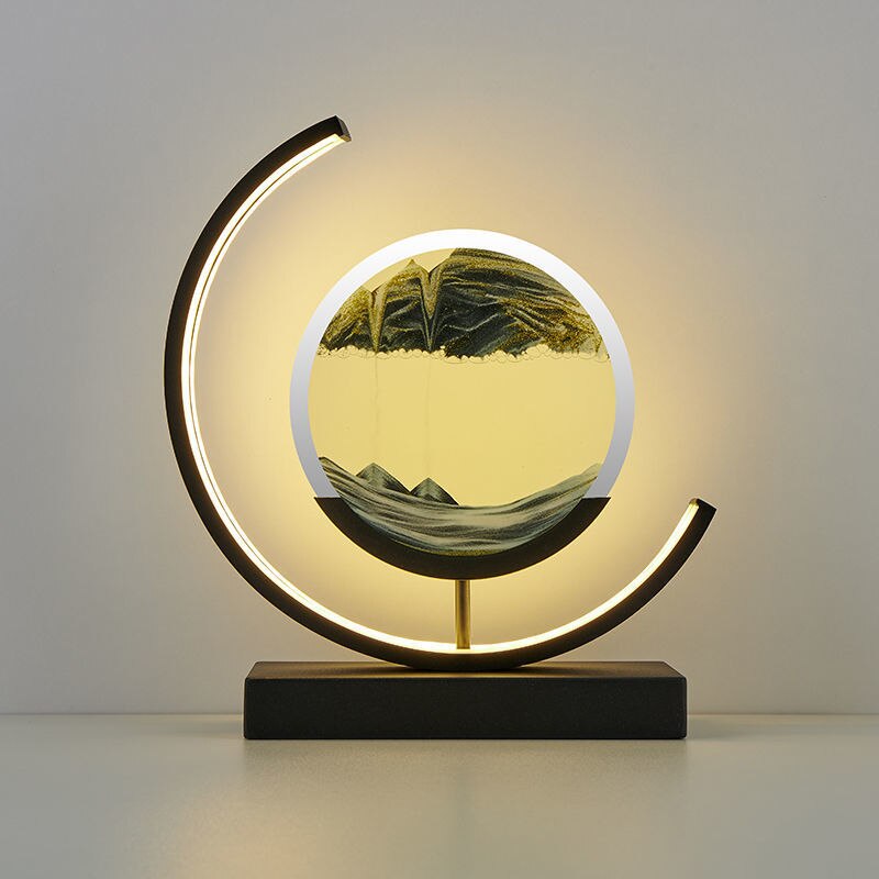 Abyss 3D Sand Snäcka Bordslampa - Avkoppling & Konst i Ett