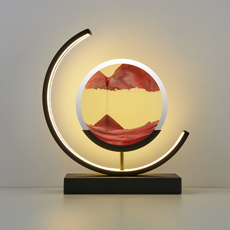 Abyss 3D Sand Snäcka Bordslampa - Avkoppling & Konst i Ett