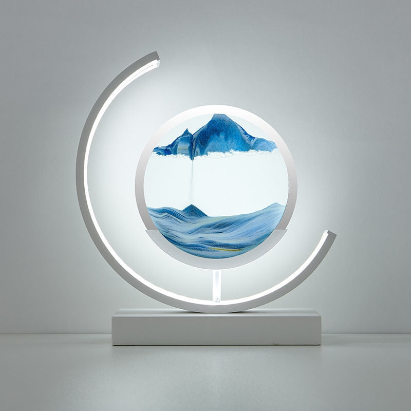 Abyss 3D Sand Snäcka Bordslampa - Avkoppling & Konst i Ett