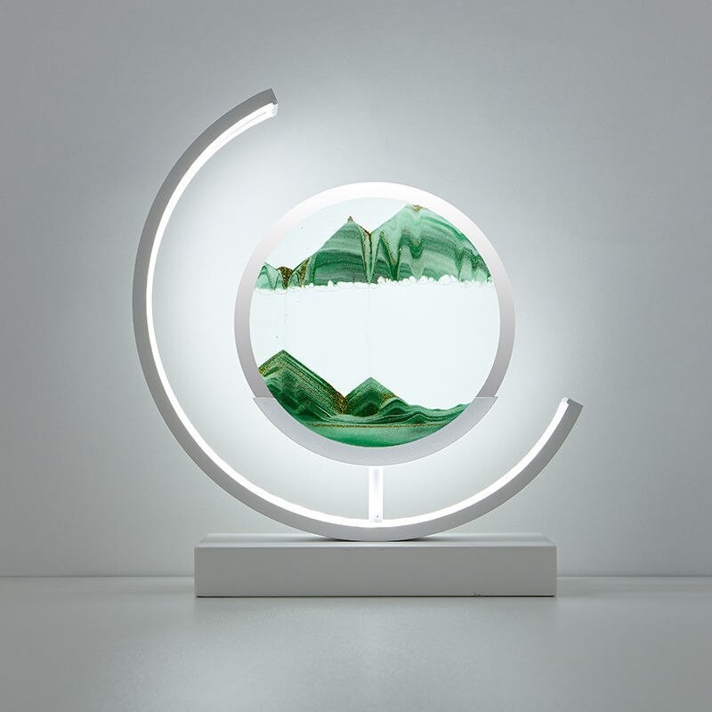 Abyss 3D Sand Snäcka Bordslampa - Avkoppling & Konst i Ett