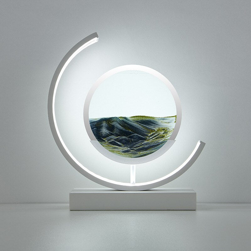 Abyss 3D Sand Snäcka Bordslampa - Avkoppling & Konst i Ett