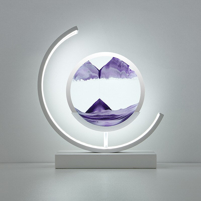 Abyss 3D Sand Snäcka Bordslampa - Avkoppling & Konst i Ett