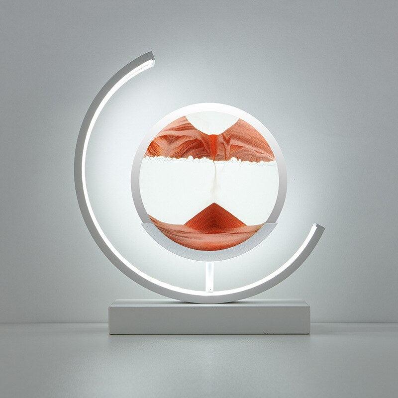 Abyss 3D Sand Snäcka Bordslampa - Avkoppling & Konst i Ett