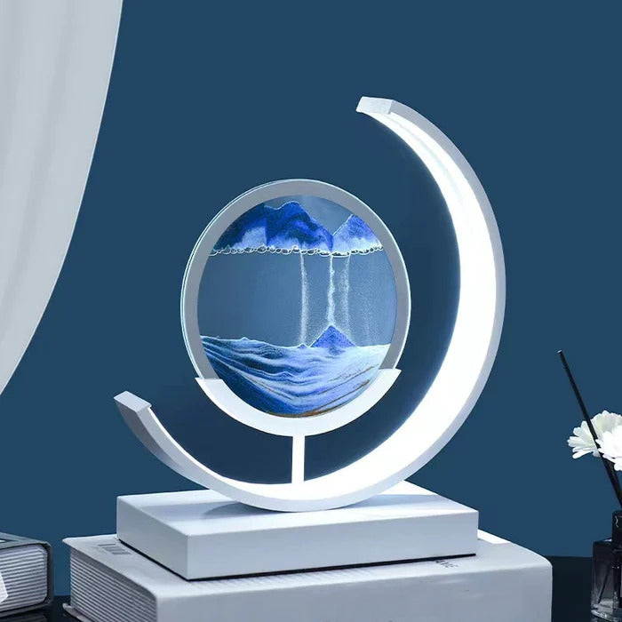 Abyss 3D Sand Snäcka Bordslampa - Avkoppling & Konst i Ett