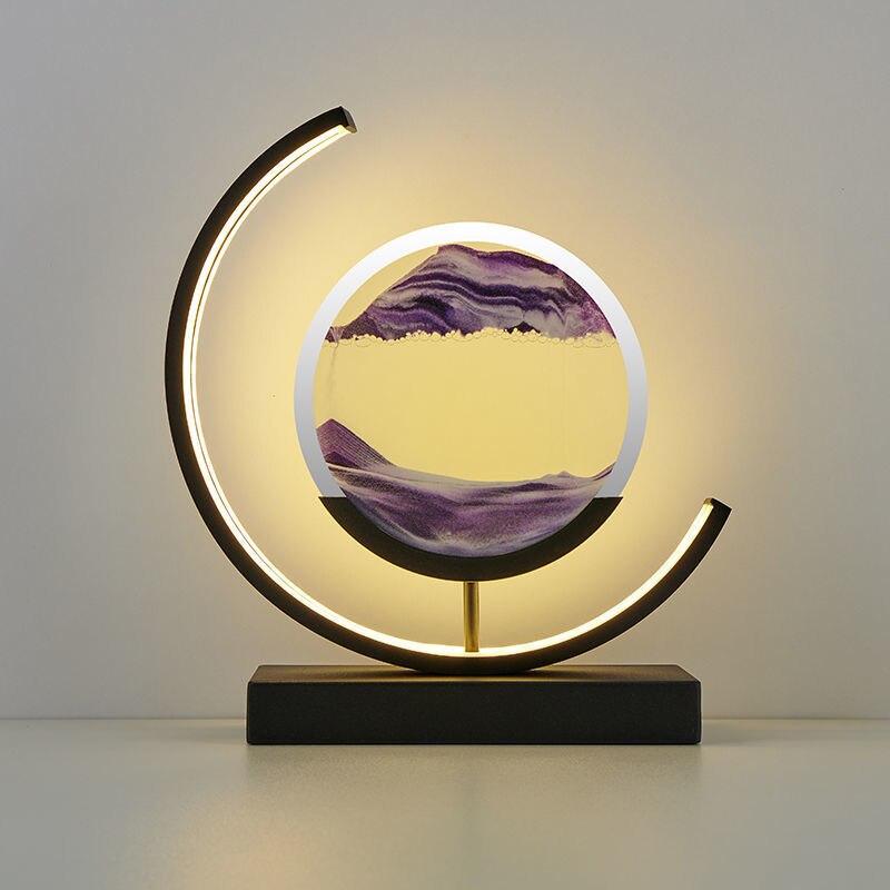 Abyss 3D Sand Snäcka Bordslampa - Avkoppling & Konst i Ett