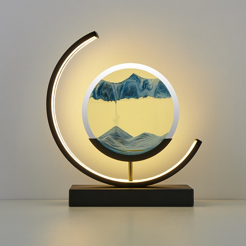 Abyss 3D Sand Snäcka Bordslampa - Avkoppling & Konst i Ett