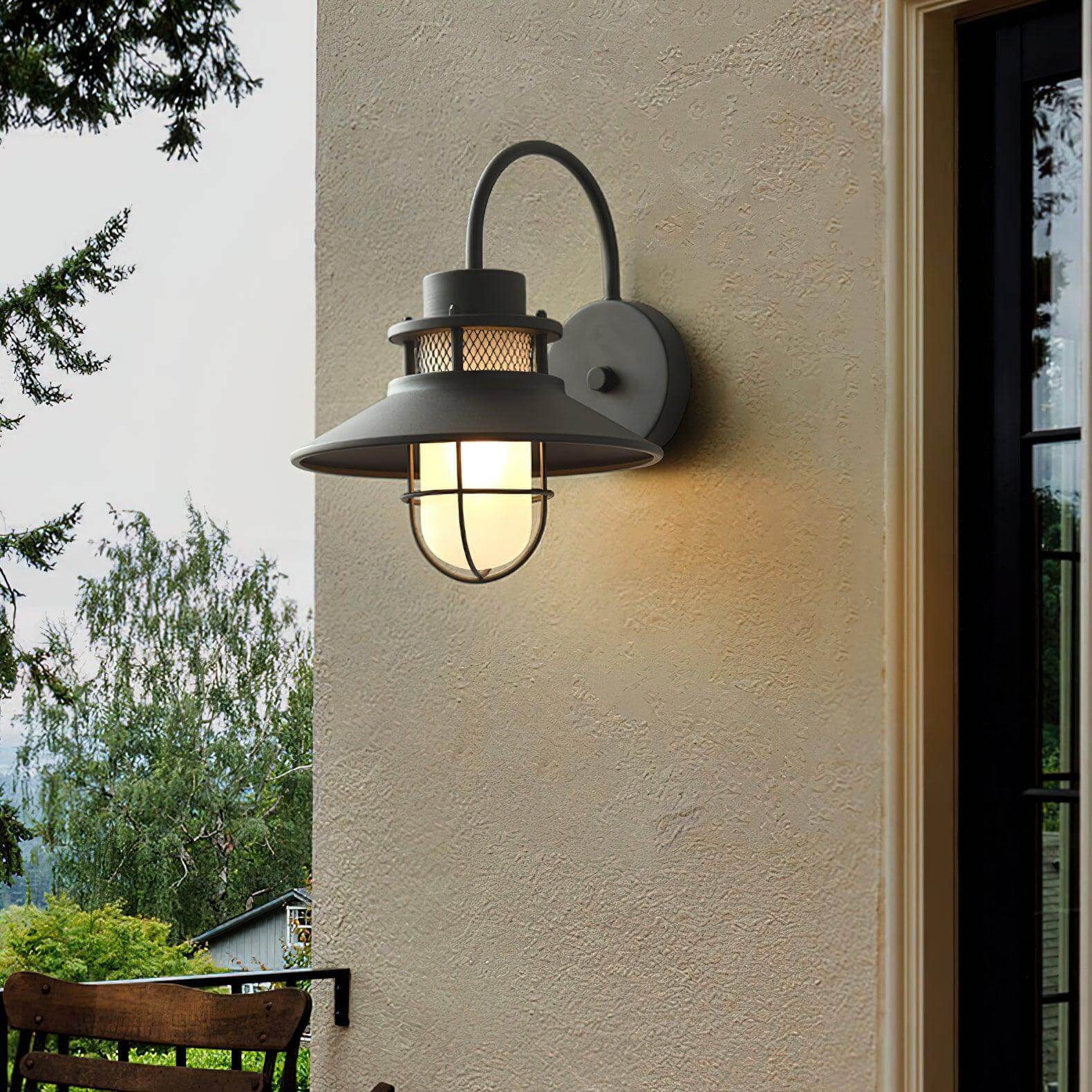 Industriell Utomhusvägglampa - Väderbeständig