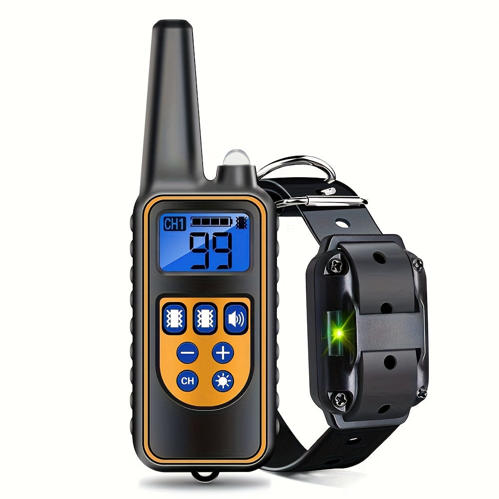 Smart Trainer Pro – Uppladdningsbar fjärrkontroll för hundhalsband med pip och vibration