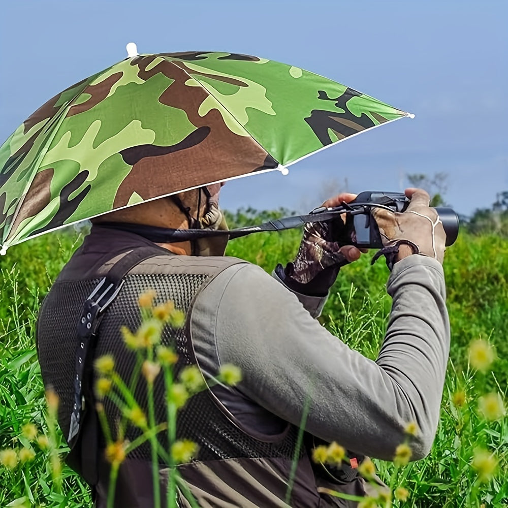 SunShade Parasolhatt – Lätt, UV-skyddande och Handsfri