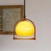 Taklampa i trä - Bauhausdesign