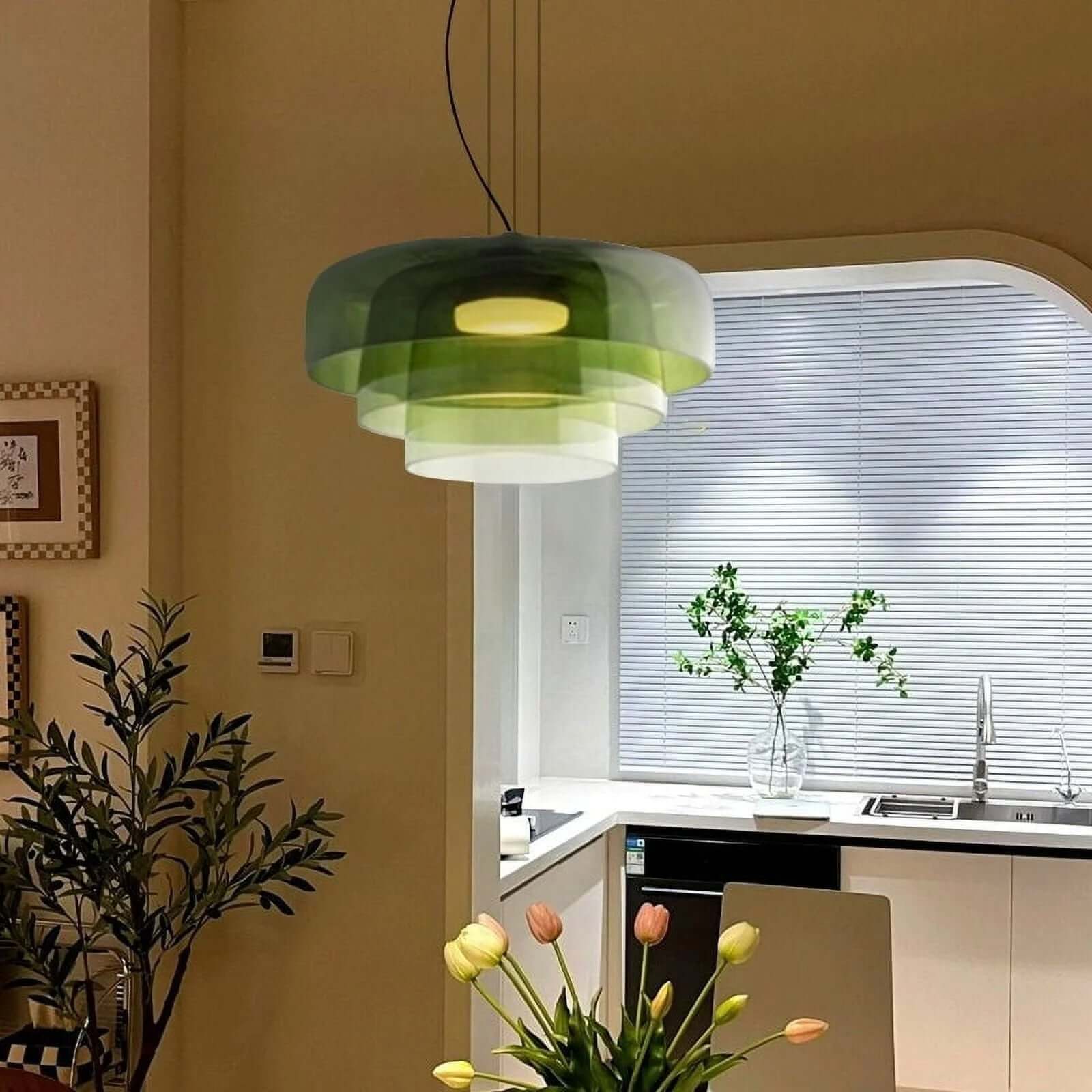 Hänglampa i Norsk Glas - Unik Design