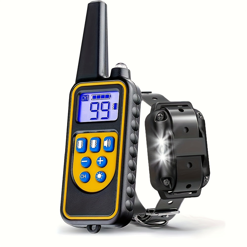 Smart Trainer Pro – Uppladdningsbar fjärrkontroll för hundhalsband med pip och vibration