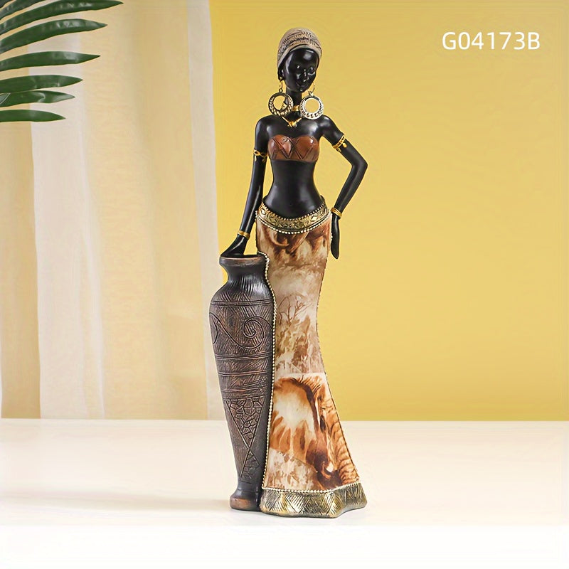 Tribal Essence Afrikanska Ornament – Äkta Atmosfärsskapare för Alla Interiörer