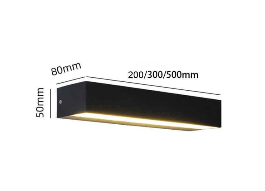 Modern Utomhus Vägglampa - LED Utomhusbelysning