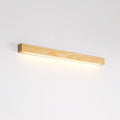 Zenx Minimalistische Wandleuchte aus braunem Holz/Holz Schlafzimmer