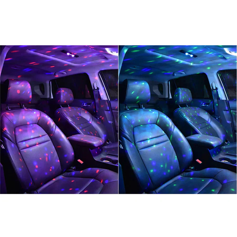 Trådlös Bilstämningsbelysning - GlowRide