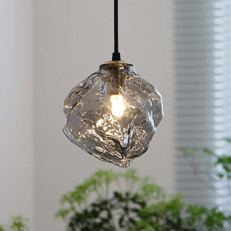 Hänglampa med Lavaglas Design