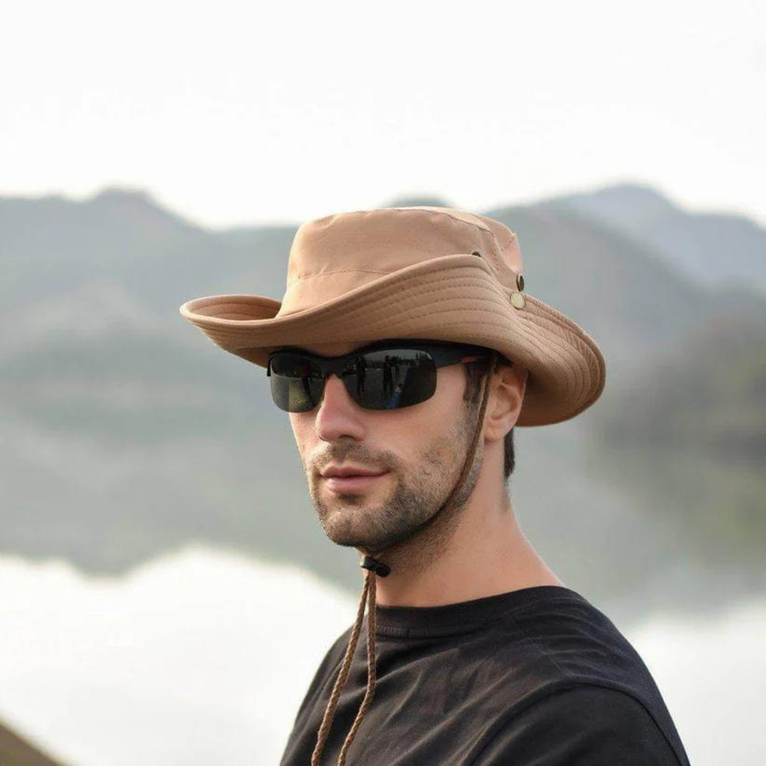Vattenavvisande Utomhus Bucket Hat med UV-skydd – ShieldFlex Pro