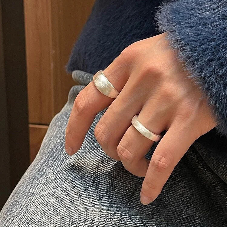Justerbar Silverkupolring – Nora