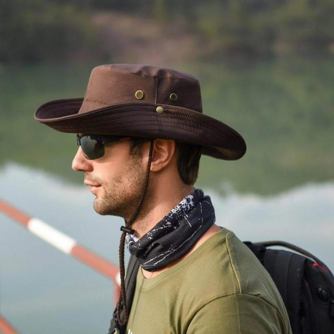 Vattenavvisande Utomhus Bucket Hat med UV-skydd – ShieldFlex Pro