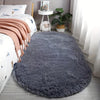 Plush Oval Rug – Mjuk och Stilig Matta för Sovrum och Vardagsrumsdekoration