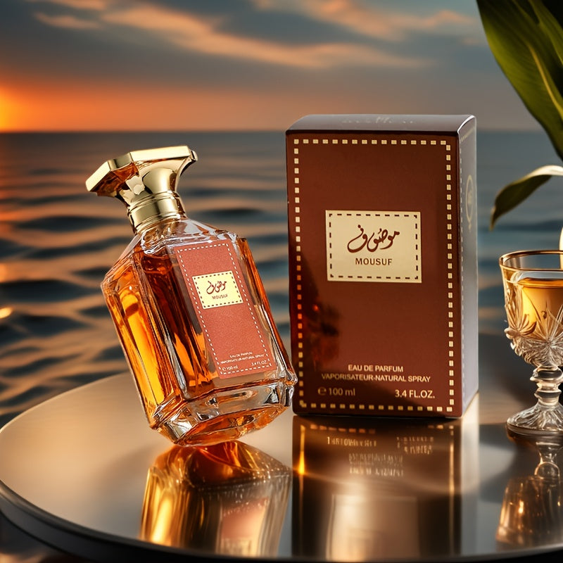 Mousuf Mannen Eau de Parfum – Sandelträ & Amber Essence
