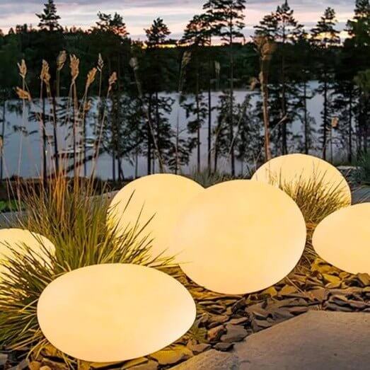 Trädgårdslampa LED - Utomhusbelysning med Fjärrkontroll