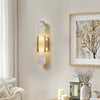 Modern Vägglampa - Alabaster & Metall