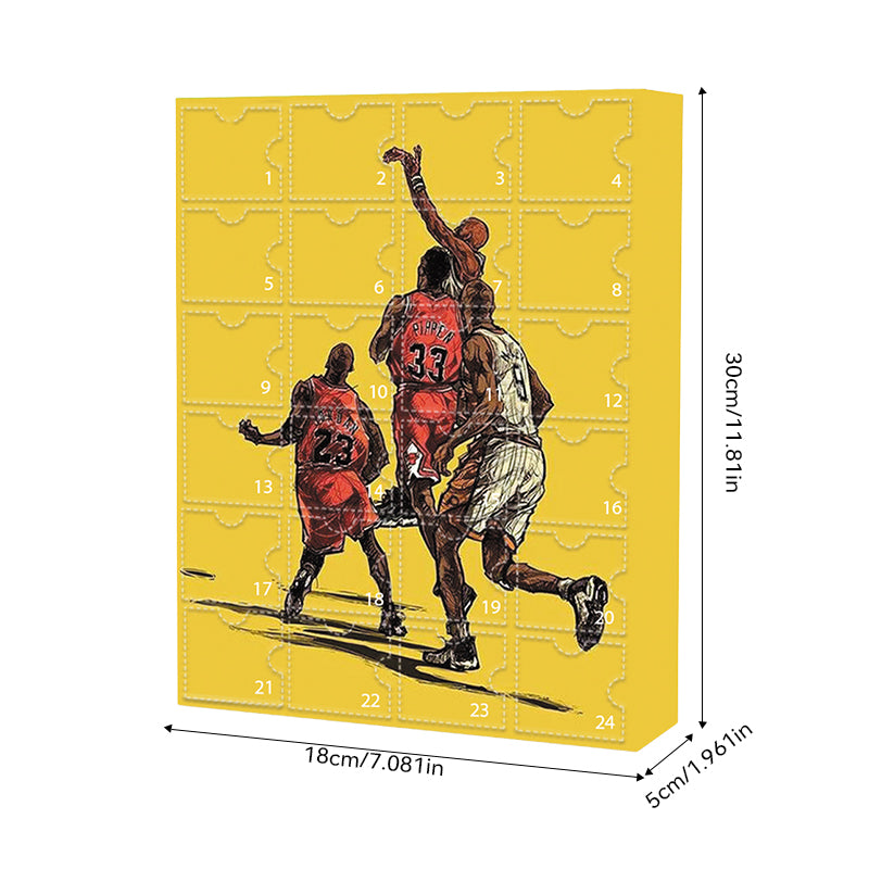 PlayMaker NBA Adventskalender | Den ultimata presenten för basketballfans med festliga NBA-tema överraskningar