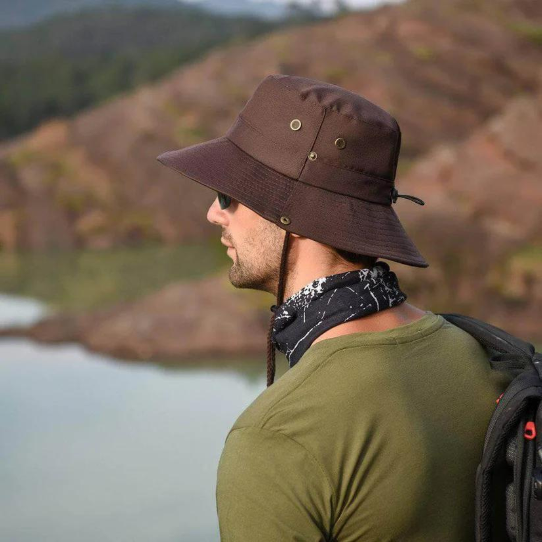 Vattenavvisande Utomhus Bucket Hat med UV-skydd – ShieldFlex Pro