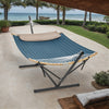 Padded Hammock with Stand – Bekväm bambuspreader och kudde