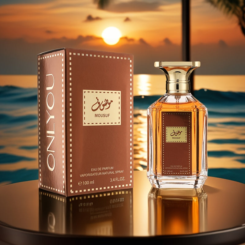 Mousuf Mannen Eau de Parfum – Sandelträ & Amber Essence