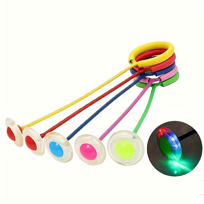 LED Hopprep med Boll – Färgglad och Dynamisk Leksak för Fitness och Utomhusäventyr