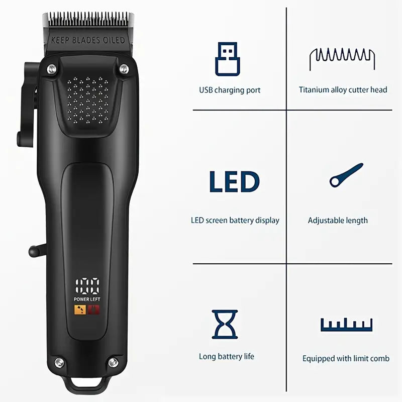 ProTrim Grooming Set – Trådlös och Professionell för Perfekt Styling