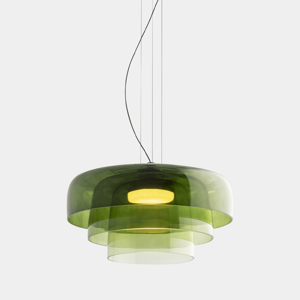 Hänglampa i Norsk Glas - Unik Design