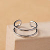 Justerbar Dubbel Linje Ring – Lina