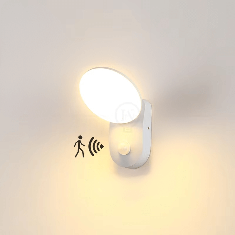 Smart LED Vägglampa med Rörelsesensor