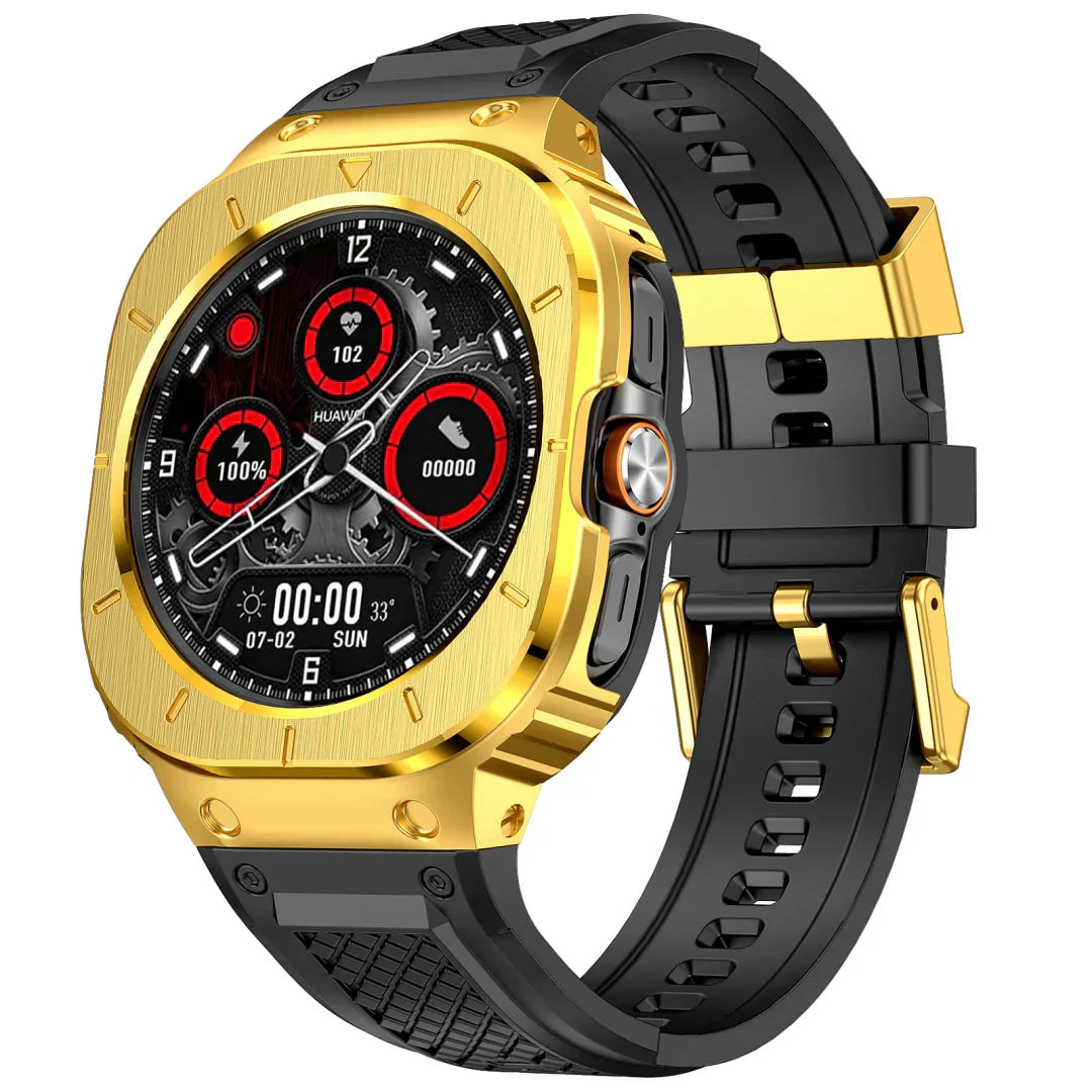 Robust Rostfri Stål Höljeset för Samsung Galaxy Watch Ultra